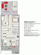 MIT FILMPRÄSENTATION! Zeitlose 3-Zimmer-Neubauwohnung in Kraichtal-Unteröwisheim - Grundriss - Wohnung